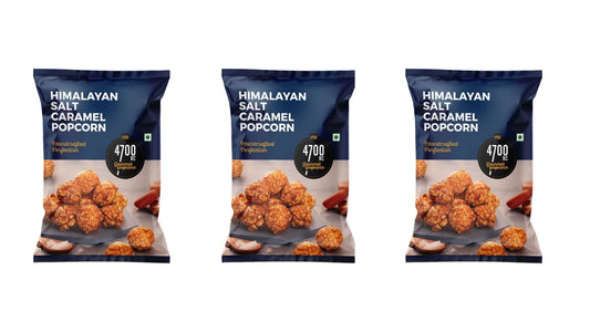 4700BC 4700BC Himalayan Salt Caramel Popcorn - 60g Pouch - Pack of 3!