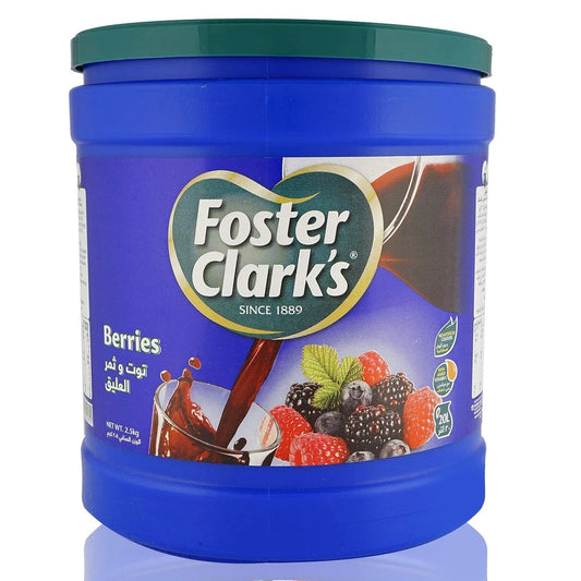 Foster Clark's Berries Flavoured Drink Powder, 2.5kg Jar - No Artificial Colors!