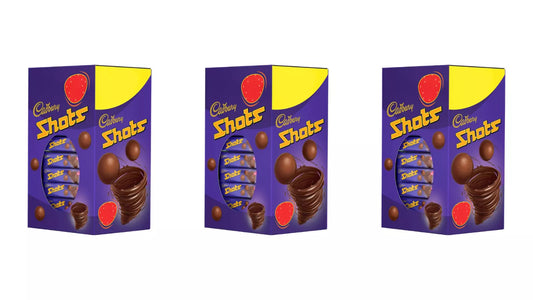 Cadbury Dairy Milk Shots Chocolate Balls Box (58 X 3.6 Grams) 208.8g - Pack of 3