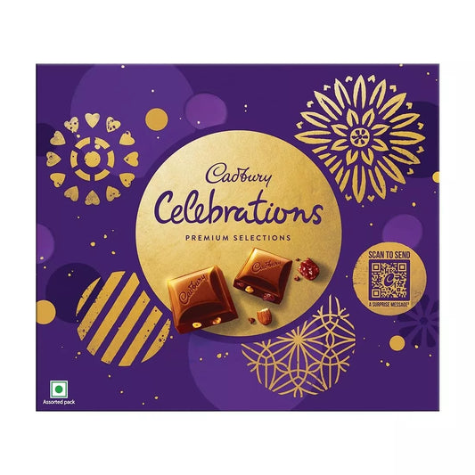 Cadbury Celebrations Premium Selections Chocolates Diwali Gift Pack 268g
