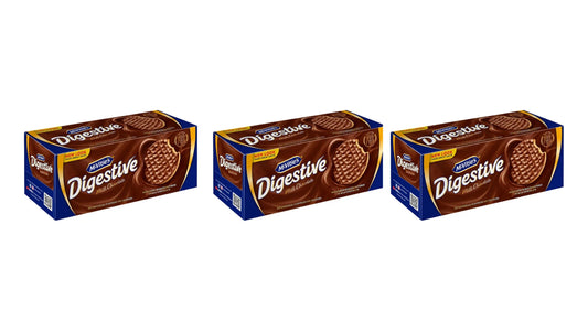 McVities Digestive Milk Chocolate Cookies 300g - Pack of 3 - No Artificial Color