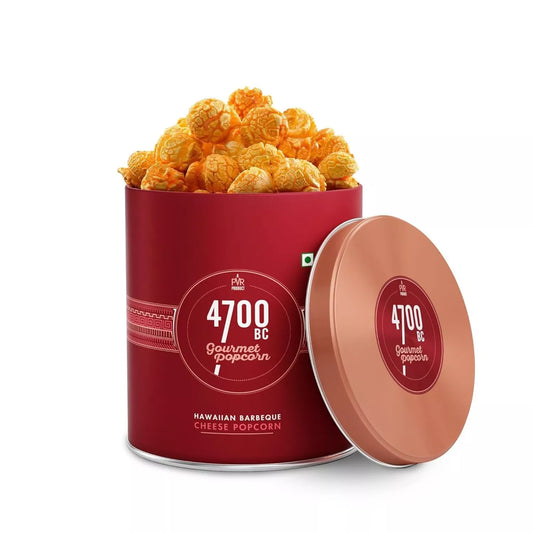 4700BC Hawaiian BBQ Cheese Gourmet Popcorn, Tin, 50g - Seize the Cheese!