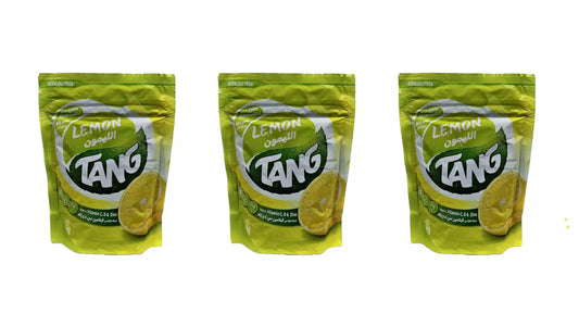 Tang Imported Lemon Drink Powder (Imported) Resealable Pouch, 375g - Pack of 3