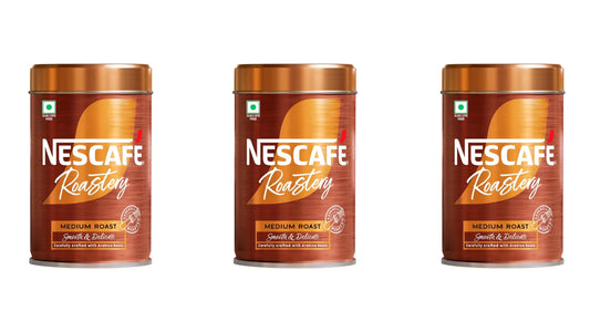 NESCAFE Roastery | Premium Imported Coffee | Medium Roast | 95g - Pack of 3
