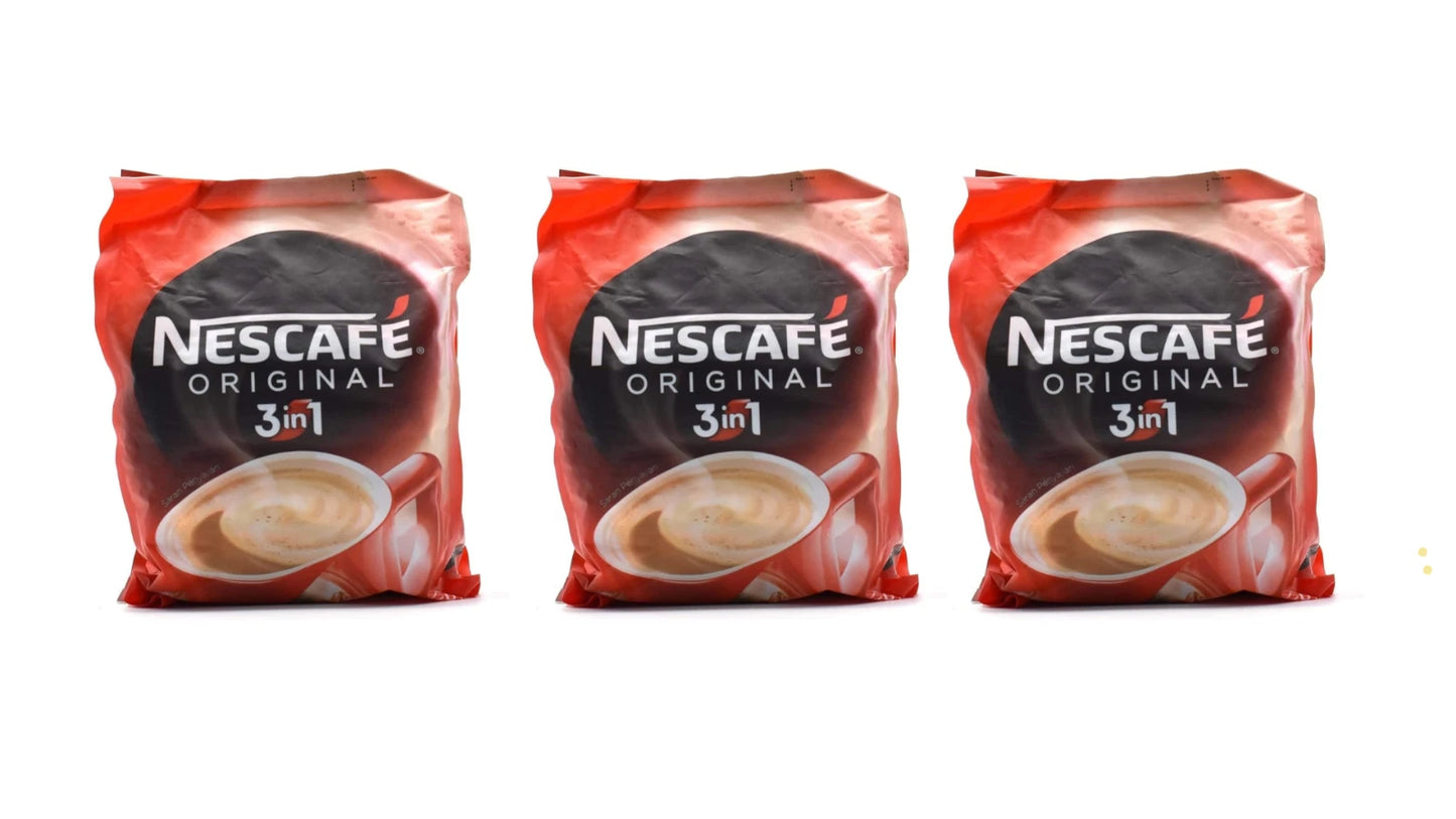 Nescafe Blend and Brew 28 Sticks Original Malaysian Coffee - Pack of 3 - TASTY!