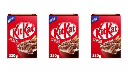 KitKat Chocolatey Cereal, Breakfast Cereal with Whole Grain 330G - pack of 3