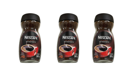 Nescafe Extraforte Brazilian Extra Strong Ground Coffee 200g Jar - Pack of 3