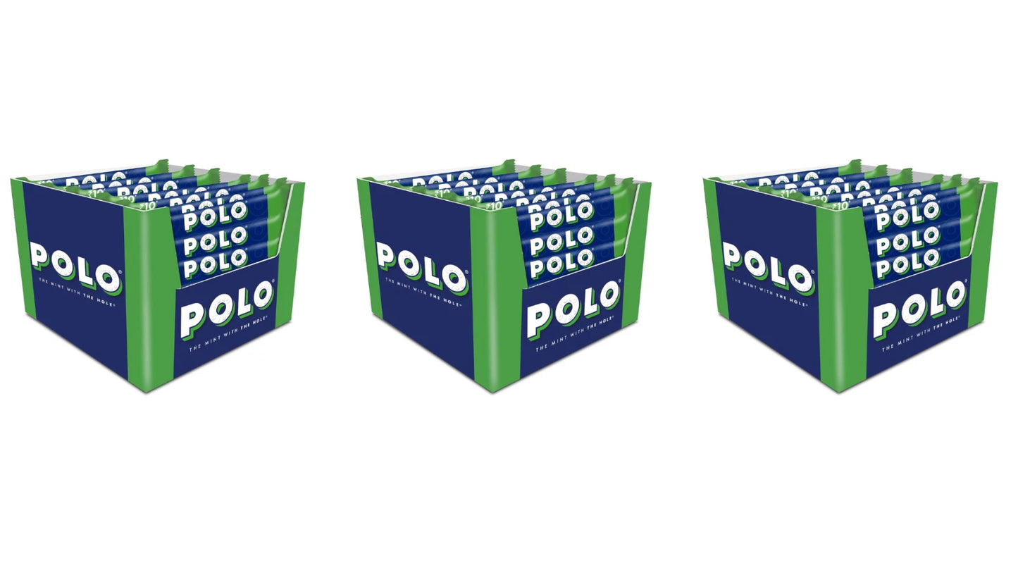 POLO Mint With the Hole, 24g Box, Count of 24 - Pack of 3 - Keeps you cool!