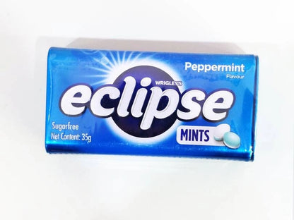 Wrigley's Eclipse Peppermint Sugar-Free Mint Tin - 35g - Refresh Anytime, Anywhere!