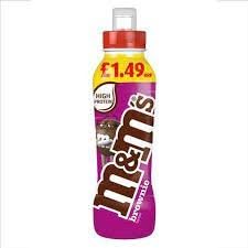 M&M's Chocolate Brownie Milkshake Drink 350ml - "Brownie Milkshake Magic!"