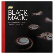 Nestle Black Magic Assorted Dark Chocolate Box, 174g - "Black Magic - 174g of Assorted Dark Chocolate Wonders!"