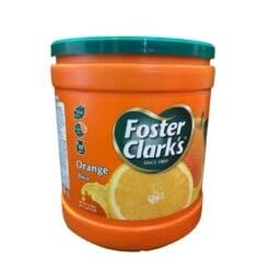 Foster Clark's Orange 2.5Kg Instant Drink Powder - Tangy Citrus Bliss, Vitamin C Boost, Refreshing Beverage Mix for Instant Enjoyment - Orange drink powder!