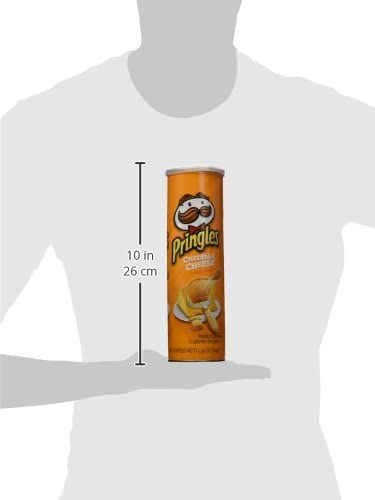 Pringles Cheddar Cheese Potato Crisps, 158 g - Cheddar cheese Pringles goodness!