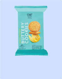 O&T Gourmet Treats Butter Cookies 105g - "Buttery goodness!"