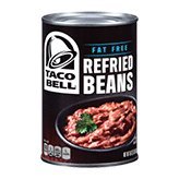 Taco Bell Fat Free Refried Beans, 453g