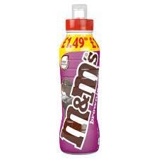 M&M's Chocolate Brownie Milkshake Drink 350ml - "Brownie Milkshake Magic!"