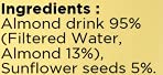 137 Degrees Almond Drink Unsweetened 1 Litre - Non-Dairy, Vegan, Lactose-Free, Gluten-Free (Pack of 2) - Double the Delight!