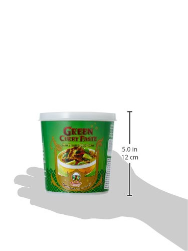 Pantai Green Curry Paste, 1000 g - "Bulk green curry paste!"