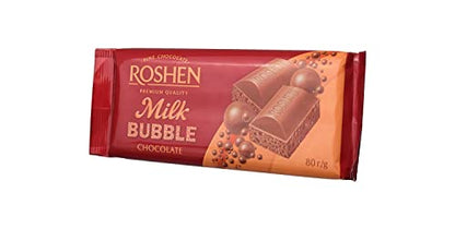 ROSHEN Milk Bubble Chocolate 80g - Milk Bubble Delight!