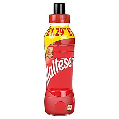 Maltesers Chocolate Milk Drink with Malt Extract and Sweeteners Bottle, 350 ml - "Creamy Malteser Milk Drink!"