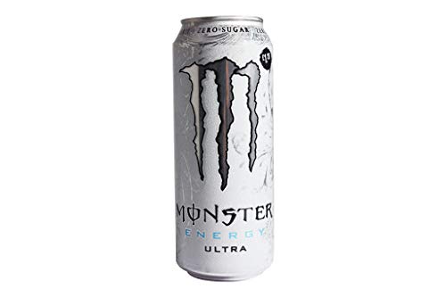 Monster Energy Ultra Zero Drink 500Ml, (Pack Of 5 Cans X 500Ml Each), Vegetarian - "Ultra Zero Fun!"