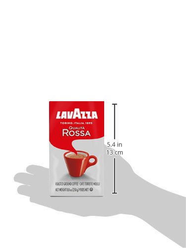 Lavazza Qualita Rossa Caffe Ground Espresso, 250g - "Rich Italian Blend!"