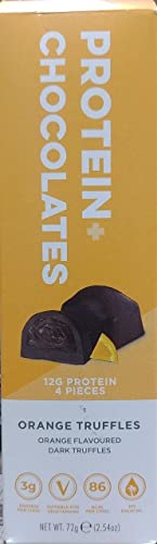 Butlers Protein + Dark Chocolate Orange Truffles 72g (Imported) - Orange protein truffles