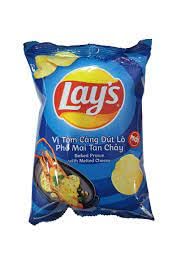 Lay's vị tôm càng đút lò phô mai tan chảy Lay's gói 90g - "Baked Lobster Flavor!"