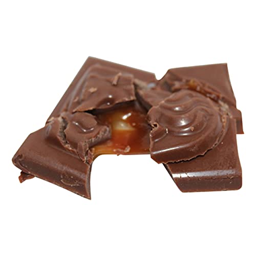 Godiva Masterpieces Caramel with milk Chocolate 83g - Delight in the smooth and creamy caramel-filled milk chocolate from Godiva's Masterpieces collection