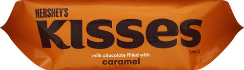 Hershey's Kisses Milk Chocolate Filled with Caramel, 286 g - Milk chocolate Kisses filled with caramel, 286g bag.