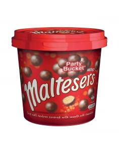 Mars Maltesers Milk Chocolate Bucket (Imported), 465g - "Imported Maltesers Bucket!"