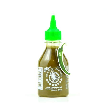 Flying Goose Green Chilli Sriracha Hot Chilli Sauce, 200ml - Green chili sriracha!