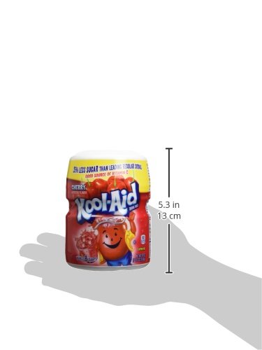 Kool Aid Cherry Flavour Drink Mix Powder, 538 g - "Cherry Burst!"