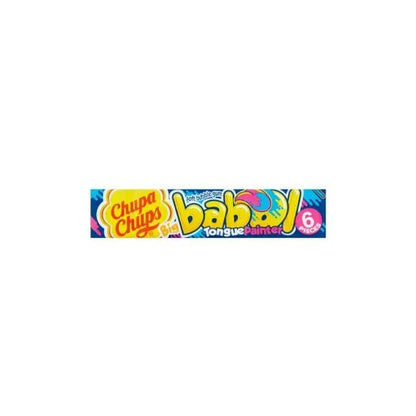 Chupa Chups Big Babol Tongue Painter Soft Bubble Gum 6 Pieces 27g - Tongue painter soft gum