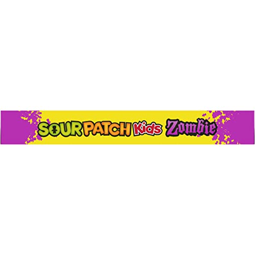 Sour Patch Kids Zombie Orange & Purple Soft & Chewy Zombie Candy, 3.5 oz, 99g