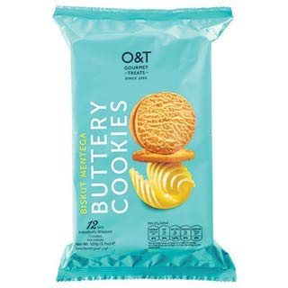 O&T Gourmet Treats Butter Cookies 105g - "Buttery goodness!"