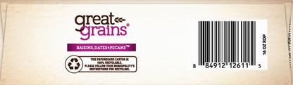 Great Grains Raisins, Dates & Pecans Cereal, 453g - A nutritious and delicious way to start your day.