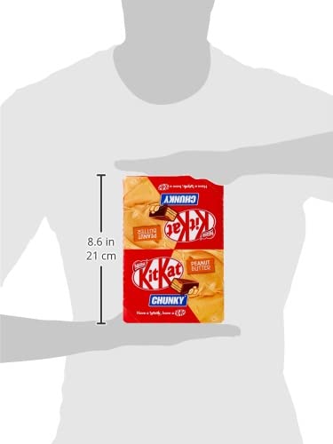 Nestle Kitkat Chunky Peanut Butter, 42g (Pack Of 3) - "KitKat Chunky Peanut Butter - Pack of 3, 42g Each of Nutty Goodness!"