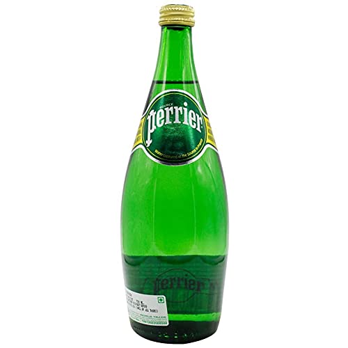 Perrier Sparkling Natural Mineral Water • Water Captured at the Source in France, 25.36 fl oz ℮ 750 ml, 6 Pack - "Natural mineral refreshment!"