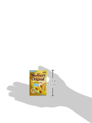 Storck Werther's Sugar Free Caramel Butter Candies Box, 42g