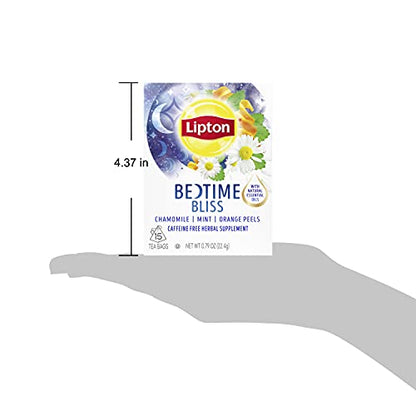 Lipton Herbal Supplement, Bedtime Bliss, 15 ct - "Blissful Sleep Tea!"