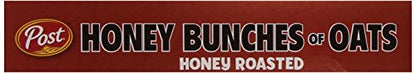 Honey Bunches of Oats Post Honey Bunches of Oats Crunchy Honey Roasted, 411 G - Crunchy honey-roasted clusters for a morning burst of joy, 411g.