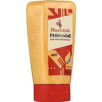 Nando's PERinaise Mayonnaise, Hot, 265g, Product of The Netherlands - "Hot Perinaise Magic!"