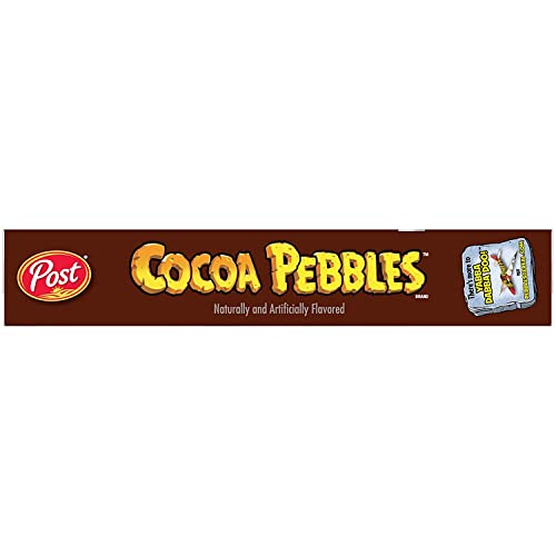 Cocoa Pebbles Chocolate Flavoured Rice Cereal with Real Cocoa- 2 Pack, 2 x 311 g - Chocolate cereal pack