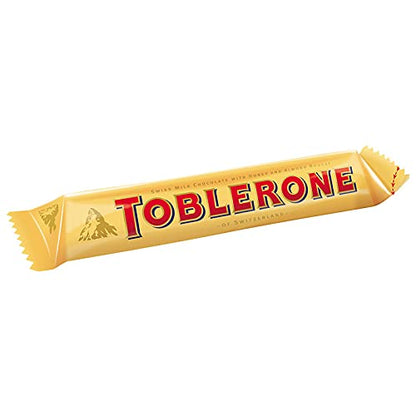 Toblerone of Switzerland Swiss Chocolates with Honey & Almond, 6 x 35 g