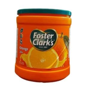 Foster Clark's Orange 2.5Kg Instant Drink Powder - Tangy Citrus Bliss, Vitamin C Boost, Refreshing Beverage Mix for Instant Enjoyment - Orange drink powder!