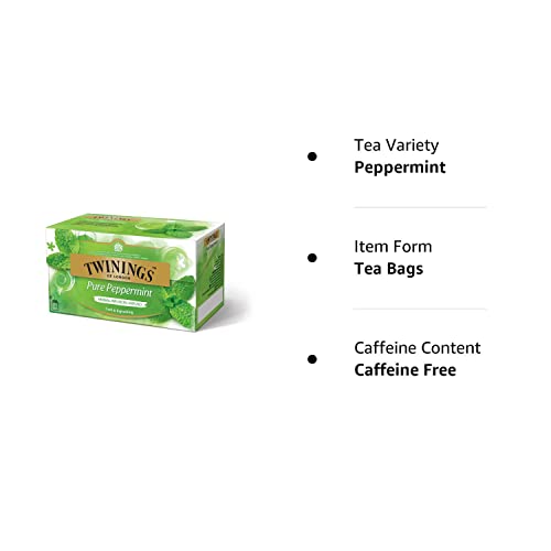 Twinings Peppermint, 25 Tea Bags