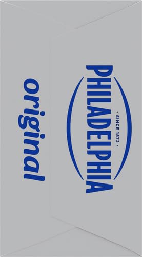 Philadelphia Kraft Original Cream Cheese, Silver & Dark Blue, 226 - "Cream Cheese Delight!"