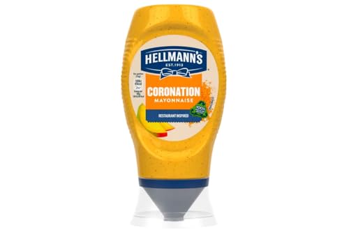 Hellman's Coronation Mayonnaise 250G - Rich & Creamy Sauce for Gourmet Delight, Perfect for Sandwiches, Salads, and More! - Creamy coronation mayo for gourmet dishes.