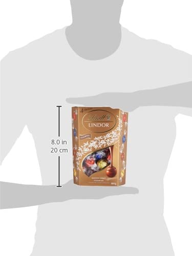 Lindt LINDOR Assorted Chocolate Truffles, 17.64 oz / 500 g